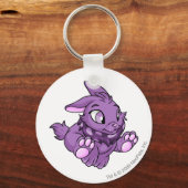 Porte-clés Cybunny pourpre (Recto)