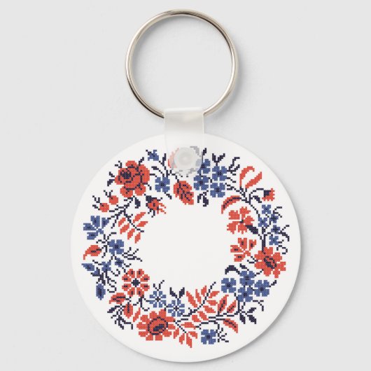 Porte-clés Cycle des fleurs (Recto)