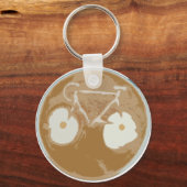 Porte-clés Cyclisme Art Latte (Recto)