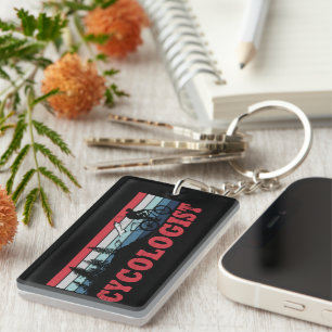 Porte-clés Cycologiste drôle dire vélo