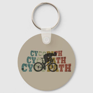 Porte-clés Cycopath - Vélo de Montagne - Cyclisme Drôle