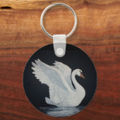 Porte-clés Cygne blanc (Recto)