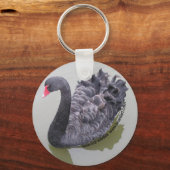 Porte-clés cygne noir (Recto)
