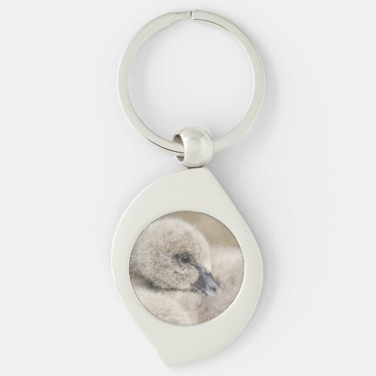 Porte-clés Cygnet de cygne noir (Devant)