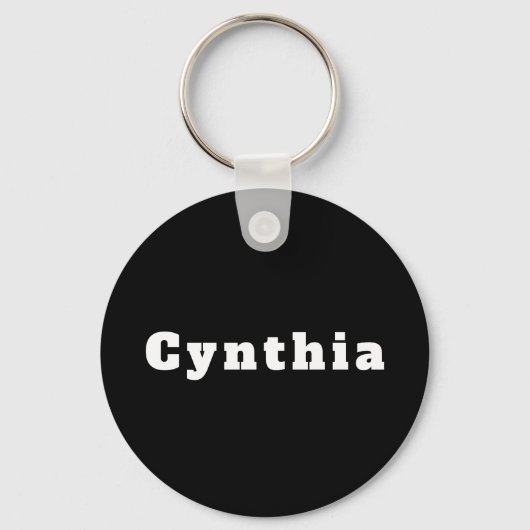 Porte-clés Cynthie (Recto)