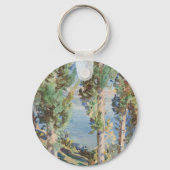 Porte-clés Cyprès de Corfou par John Singer Sargent (Verso)