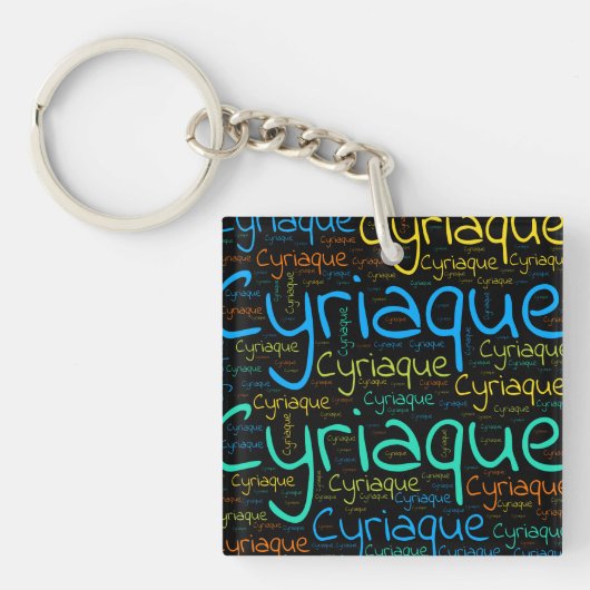 Porte-clés Cyriaque (Devant)