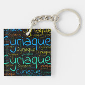 Porte-clés Cyriaque (Dos)