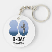 Porte-clés D-Day 80 - 1944-2024 (Dos)