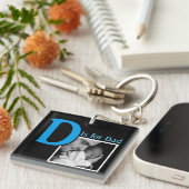 Porte-clés D est pour papa (Devant Droit)