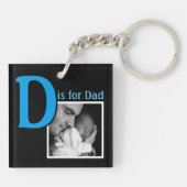 Porte-clés D est pour papa (Dos)