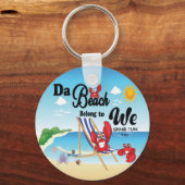 Porte-clés Da Beach Keychain (Recto)
