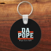 Porte-clés Da Pape De L'Amérique Chicago Pape Leo XIV Provost (Recto)