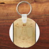 Porte-clés Da Vinci Vitruve Luc Viatour (Recto)