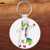 Porte-clés Dab licorne (Recto)