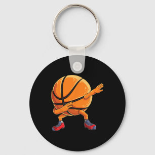 Porte-clés Dabbing Basketball Ball Fun Boys Hommes Femmes Spo