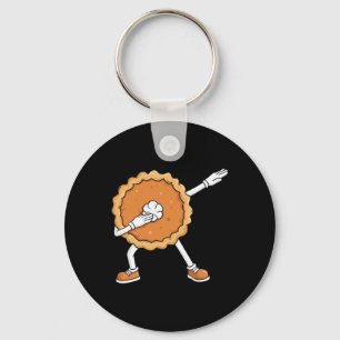 Porte-clés Dabbing Citrouille Pie Thanksgiving Day Fun Boys K