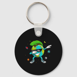 Porte-clés Dabbing Earth Recyclage Conversation Science spati