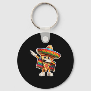 Porte-clés Dabbing mexicain Pizza Dance Nourriture Amoureux G