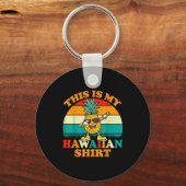 Porte-clés Dabbing Ne This Is My Hawaiian Shirts For Women (Recto)