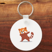 Porte-clés Dabbing Panda - Cute Kawaii Dabbing Red Panda Gift (Recto)