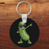 Porte-clés Dabbing Picker Dancing Concombre Drôle Sungl Produ (Recto)