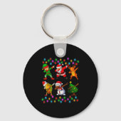 Porte-clés Dabbing Santa Elf Friendship Christmas Boys Kids X (Recto)