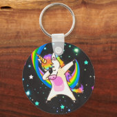 Porte-clés Dabbing Unicorn Porte - clé (Recto)