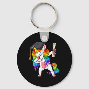 Porte-clés Dabbing Unicorn School Graduation Dab Girls Kids T