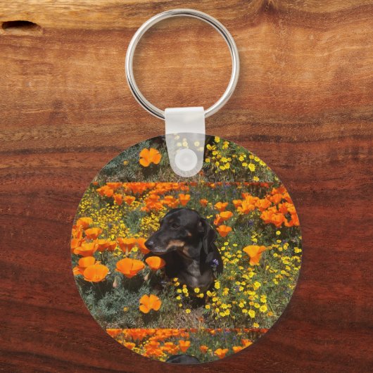 Porte-clés Dachshund (Verso)