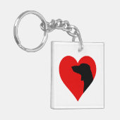 Porte-clés Dachshund (Devant gauche)