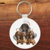 Porte-clés Dachshund (Recto)