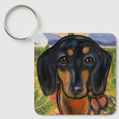 PORTE-CLÉS DACHSHUND   (Recto)