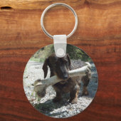 Porte-clés Dachshund (Verso)
