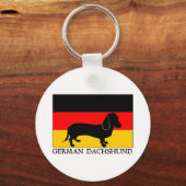 Porte-clés Dachshund allemand (Recto)