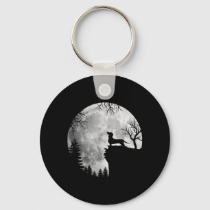 Porte-clés Dachshund drôle et amateur de chien de Halloween d