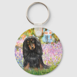 Porte-clés Dachshund (LH-BT) - Jardin
