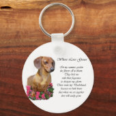 Porte-clés Dachshund Lovers Cadeaux (Recto)