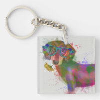 Dachshund & Lunettes Rainbow Splash