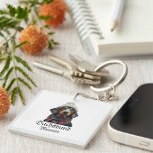 Porte-clés Dachshund mummy  (Devant Droit)