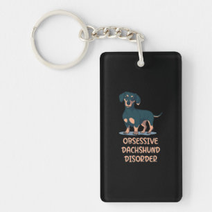Porte-clés Dachshund obsessionnel