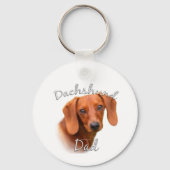 Porte-clés Dachshund Papa 2 (Recto)