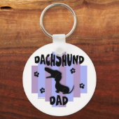 Porte-clés Dachshund Papa Porte - clé (Recto)