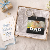 Porte-clés Dad Established Modern Bold Photo