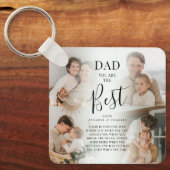 Porte-clés 'DAD' vous êtes le meilleur nom et le meilleur pri (Recto)