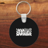 Porte-clés Dada Lightning Checkered Father's Day Dad Grandpa  (Recto)