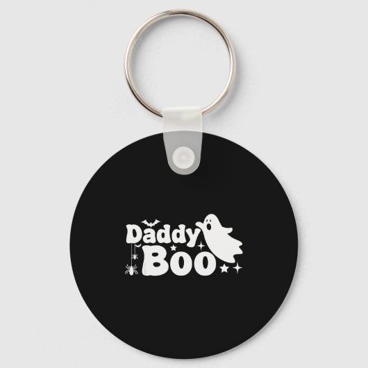 Porte-clés Daddy Boo Funny Ghost Halloween Family Matching (Recto)