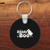 Porte-clés Daddy Boo Funny Ghost Halloween Family Matching (Recto)