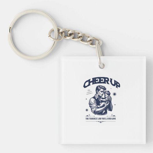 PORTE-CLÉS DADDY CHEER UP KEYCHAIN  (Devant)