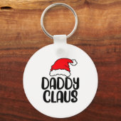 Porte-clés Daddy Claus, Family Matching Christmas Father Men  (Recto)